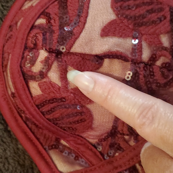 Entry Sequin Corset style Top - Picture 8 of 8